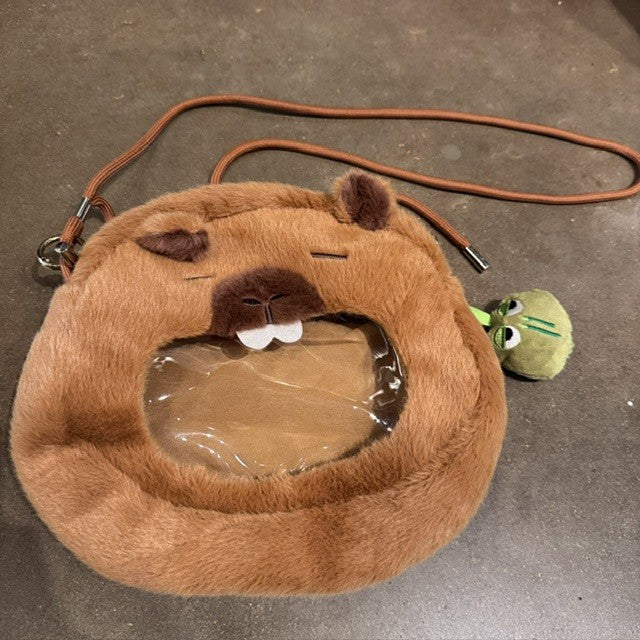 BAG - PLUSH CAPYBARA