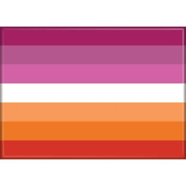 MAGNET - LESBIAN FLAG