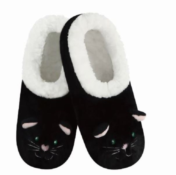 SLIPPERS - BLACK CAT