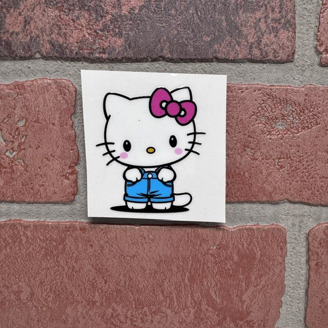 STICKER - HELLO KITTY OVERALLS