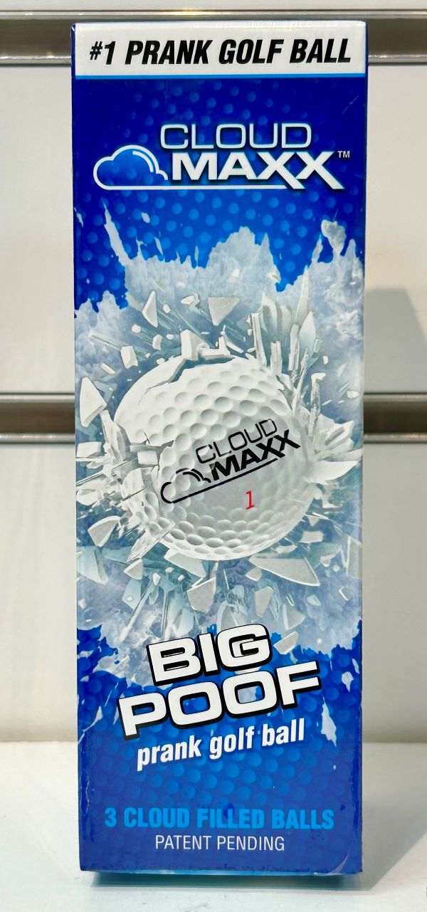 TOY - PRANK GOLF BALLS - 3 PACK