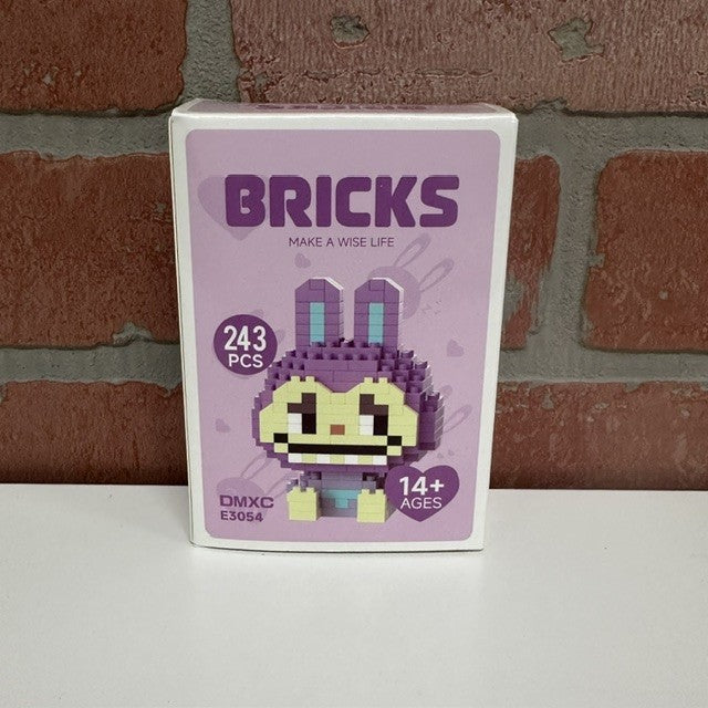 TOY - BRICKS LABUBU - PURPLE