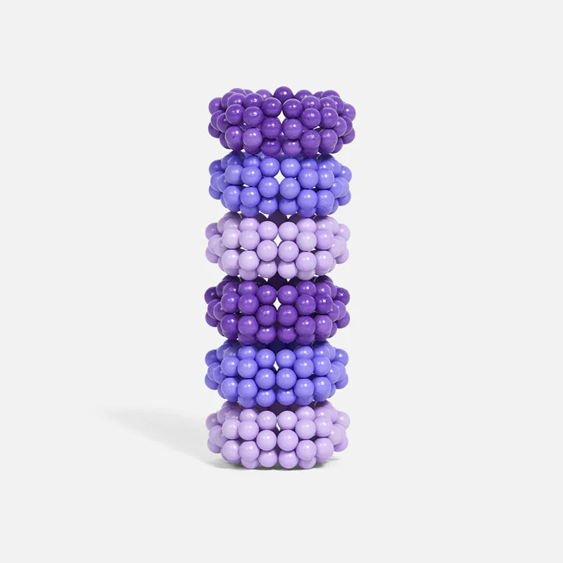 Toy - SPEKS PIXEL PURPLE 432 MAGNETS - Square