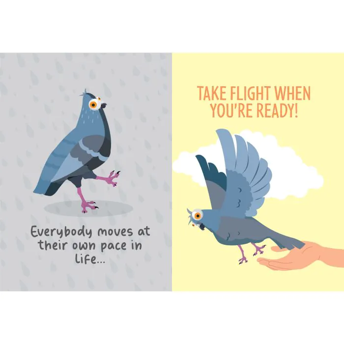 BOOK - POSITIVITY PIGEON