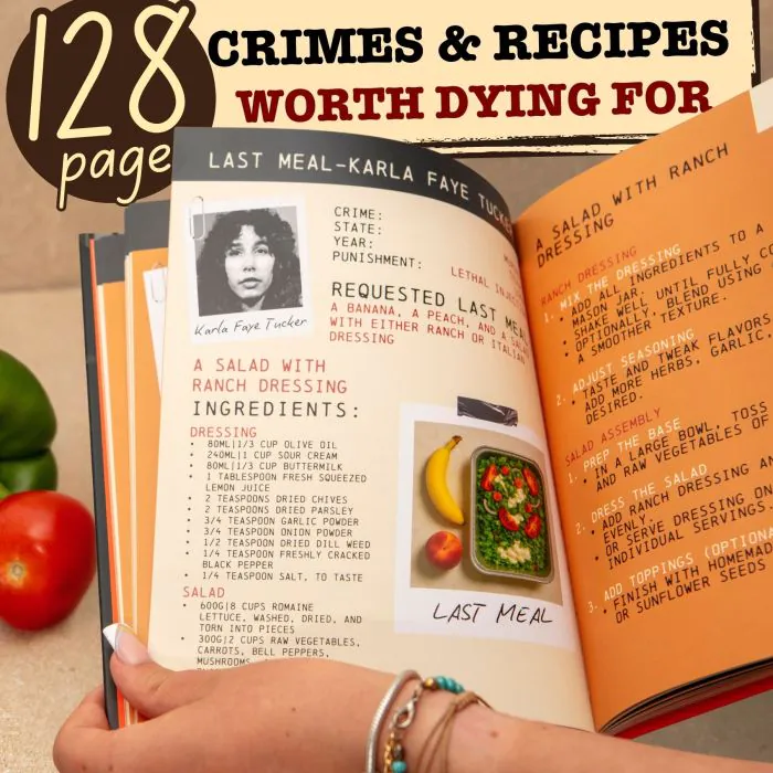 BOOK - DEATH ROW RECIPES