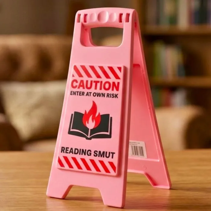 DESK WARNING - REVERSIBLE Reading SMUT