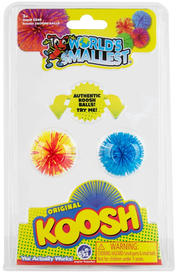 TOY - World's Smallest KOOSH - 2 PACK