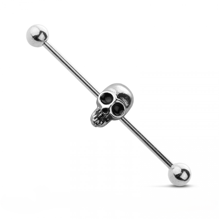 Barbell - Industrial Skull