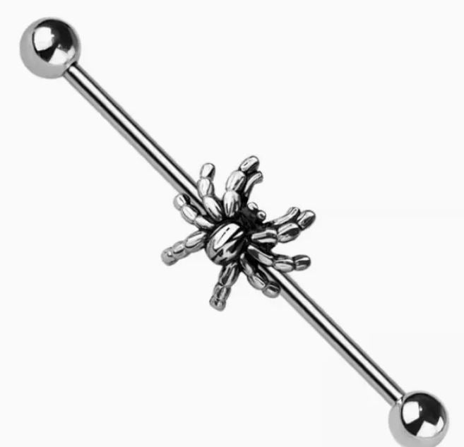 Barbell - Industrial Spider - Silver