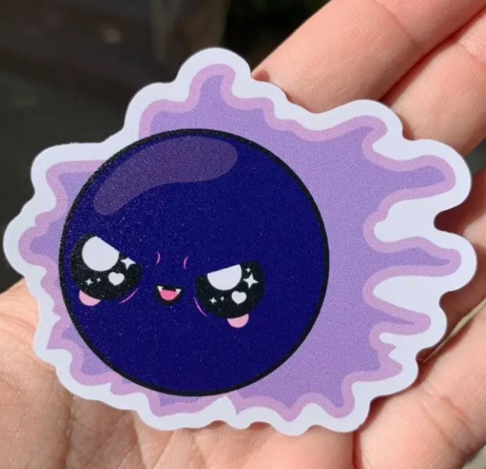 Sticker - Gastly Chibi