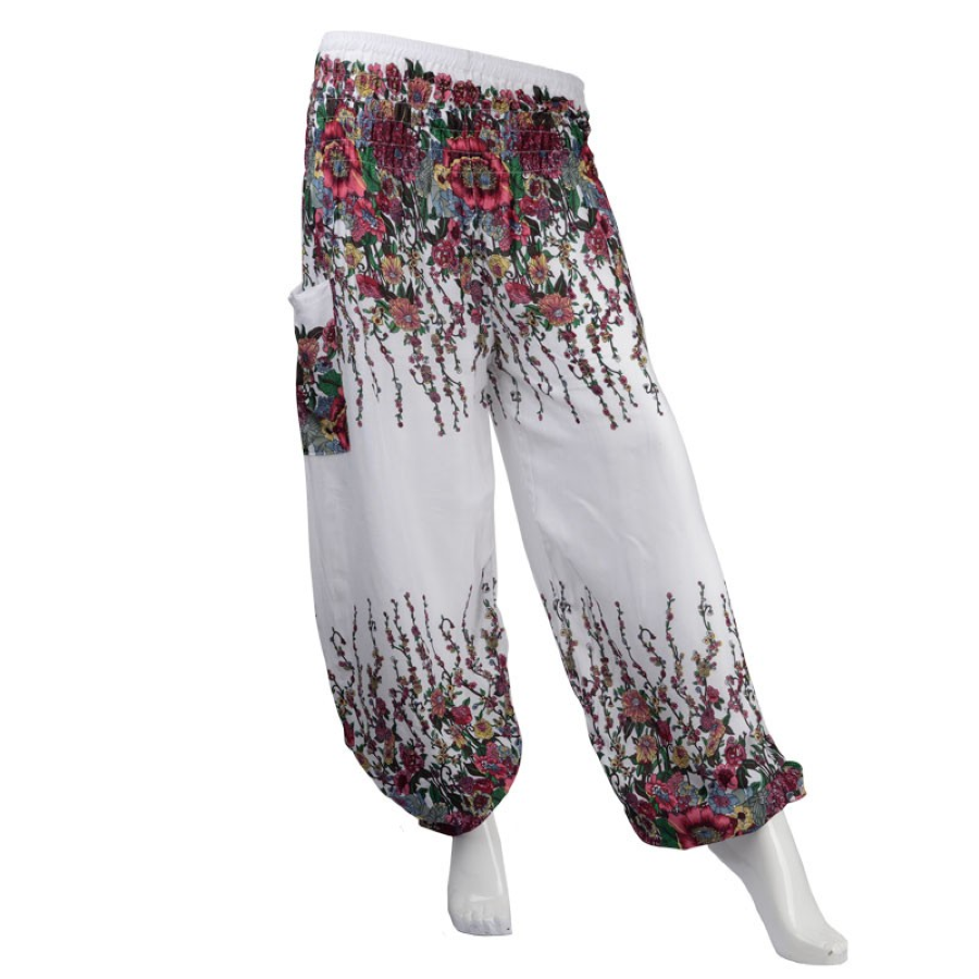 PANTS - HAREM FLORAL