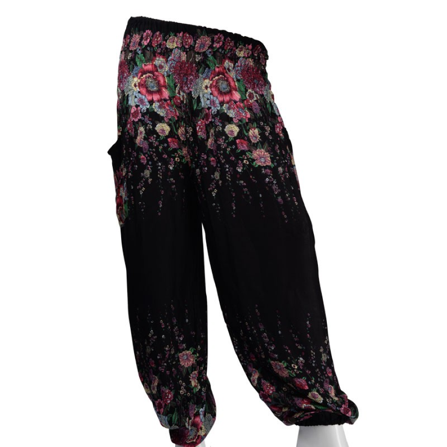 PANTS - HAREM FLORAL