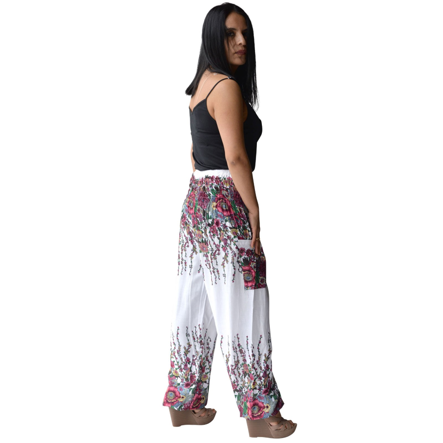 PANTS - HAREM FLORAL