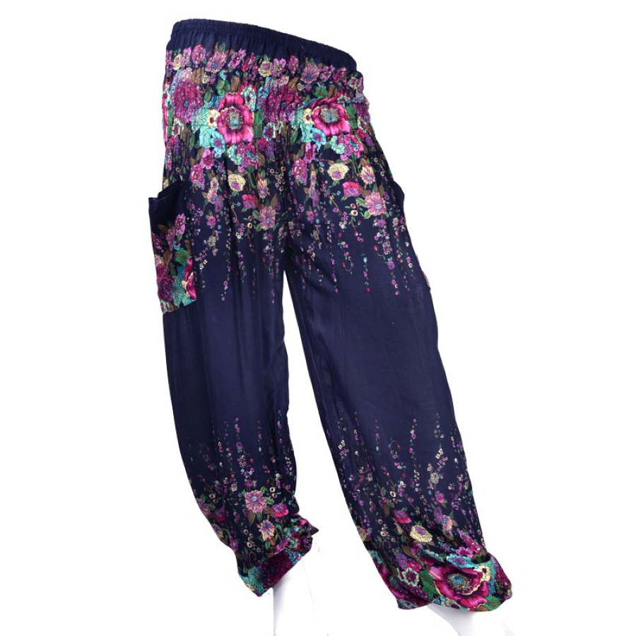 PANTS - HAREM FLORAL