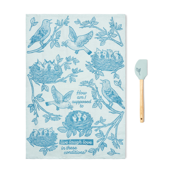 TOWEL And SPATULA - LIVE LAUGH Love