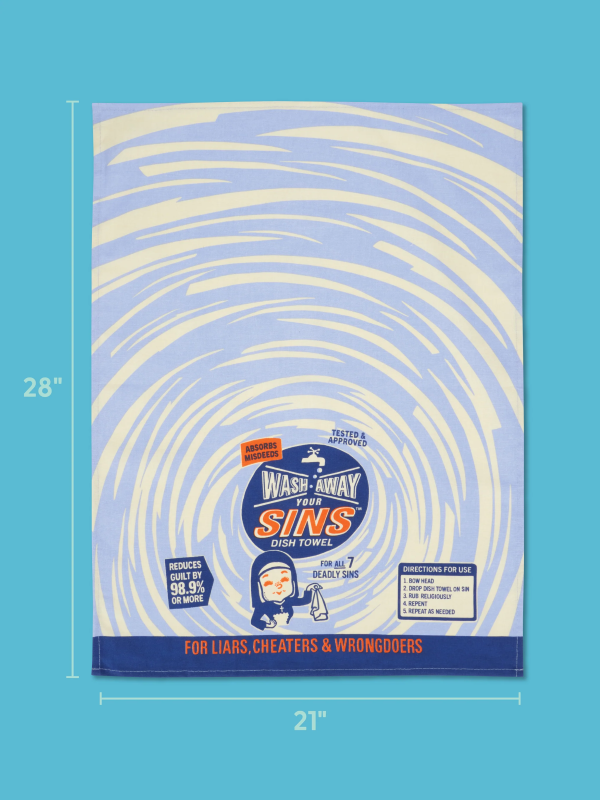 TOWEL - WASH AWAY YOUR SINS