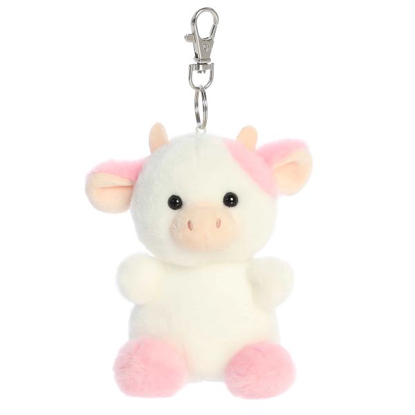 KEYCHAIN -BELLE STRAWBERRY COW