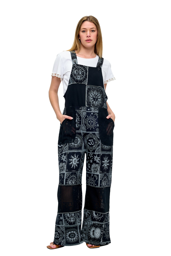 OVERALL - CELESTIAL OM PATCHWORK
