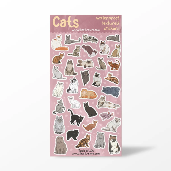 STICKER - SHEETS CATS