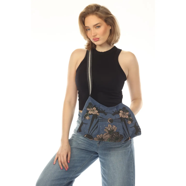 BAG - CATS MOONFLOWER - NAVY