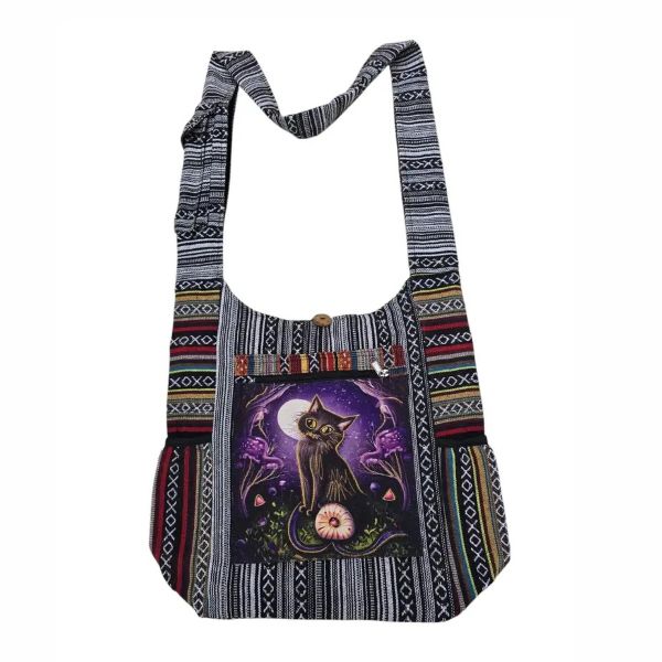 BAG - PATCH BLACK CAT NIGHT