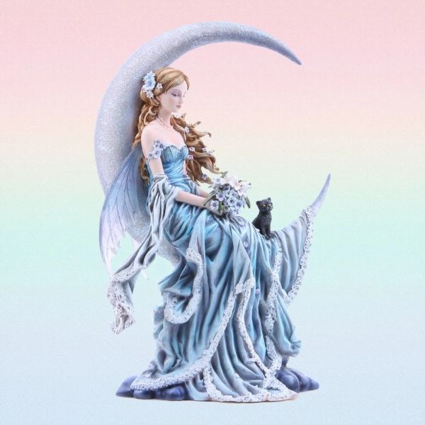 STATUE - FAIRY WIND MOON