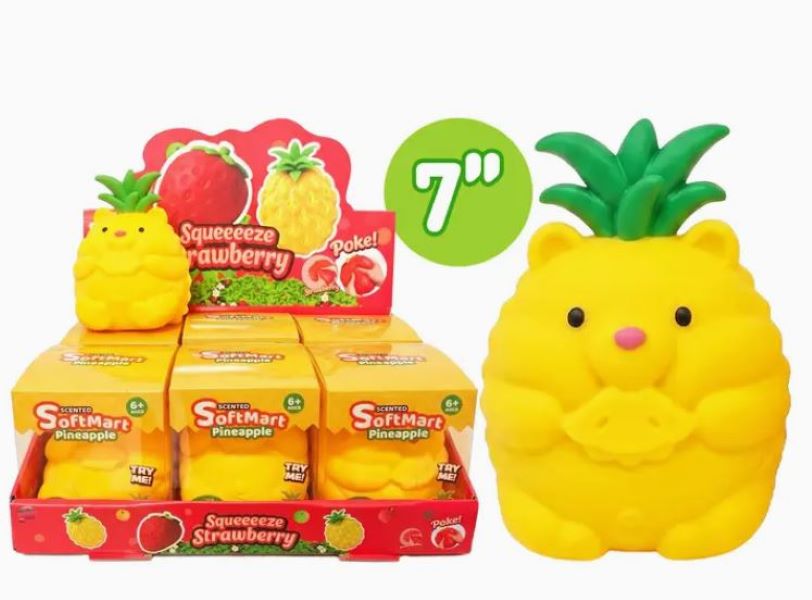 TOY - SQUISHY SCENTED PINEAPPLE