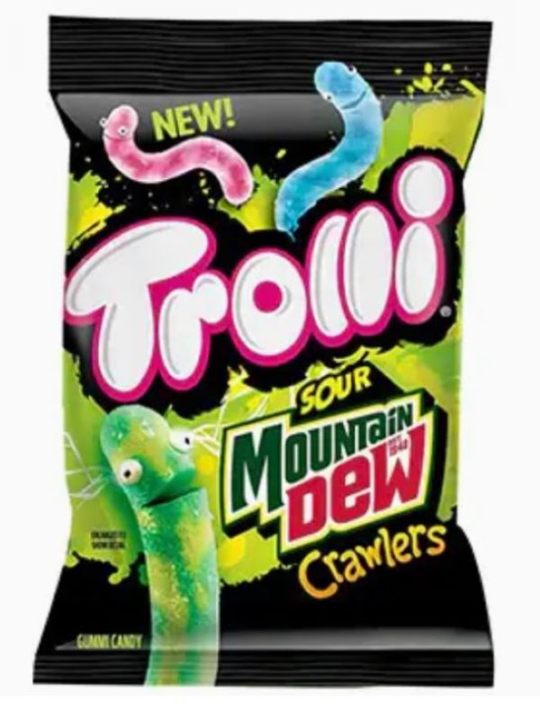 CANDY - TROLLI MOUNTAIN DEW WORM