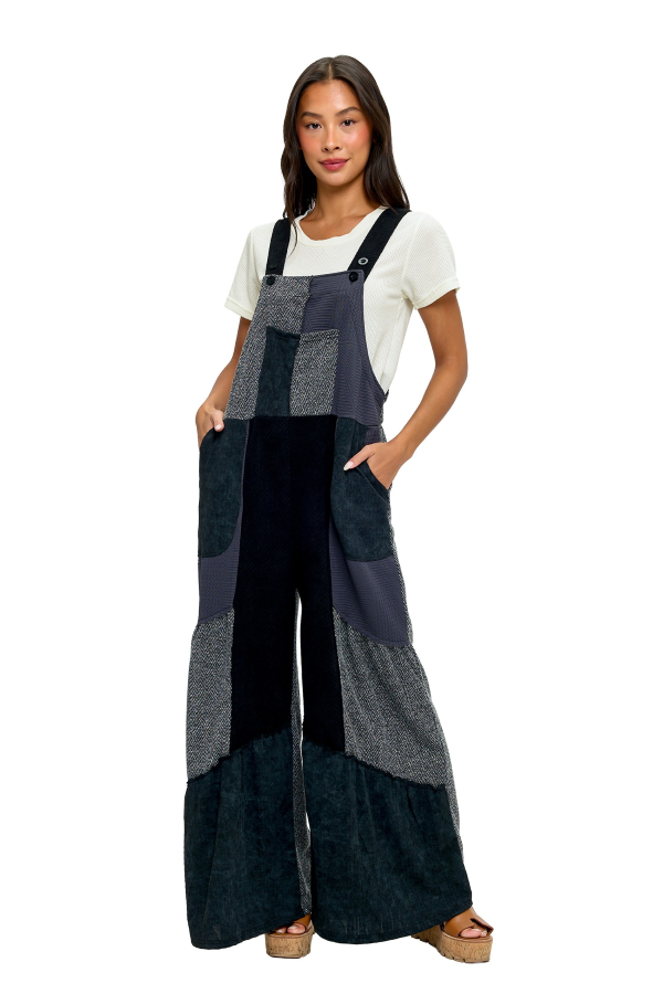 Overalls - Greys And Black