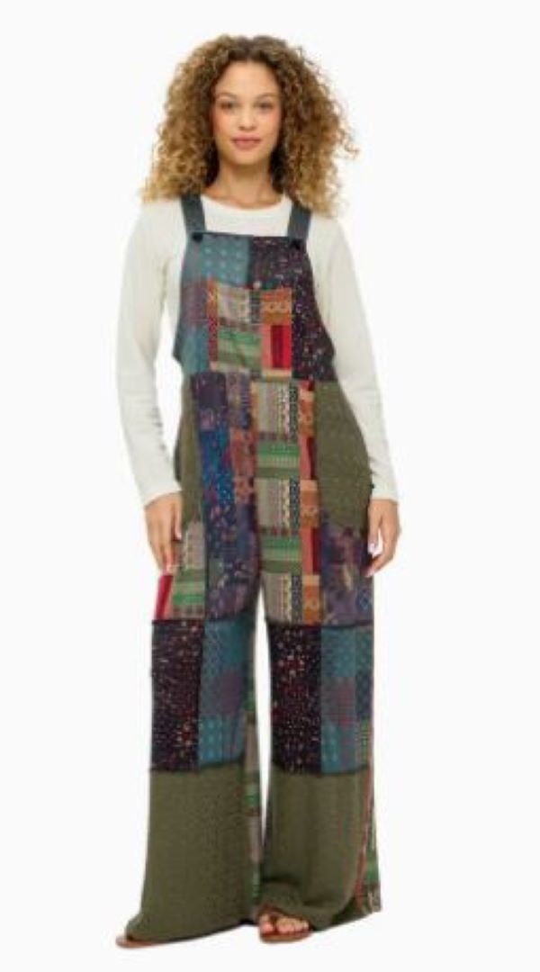 OVERALLS - FLORAL NATURE