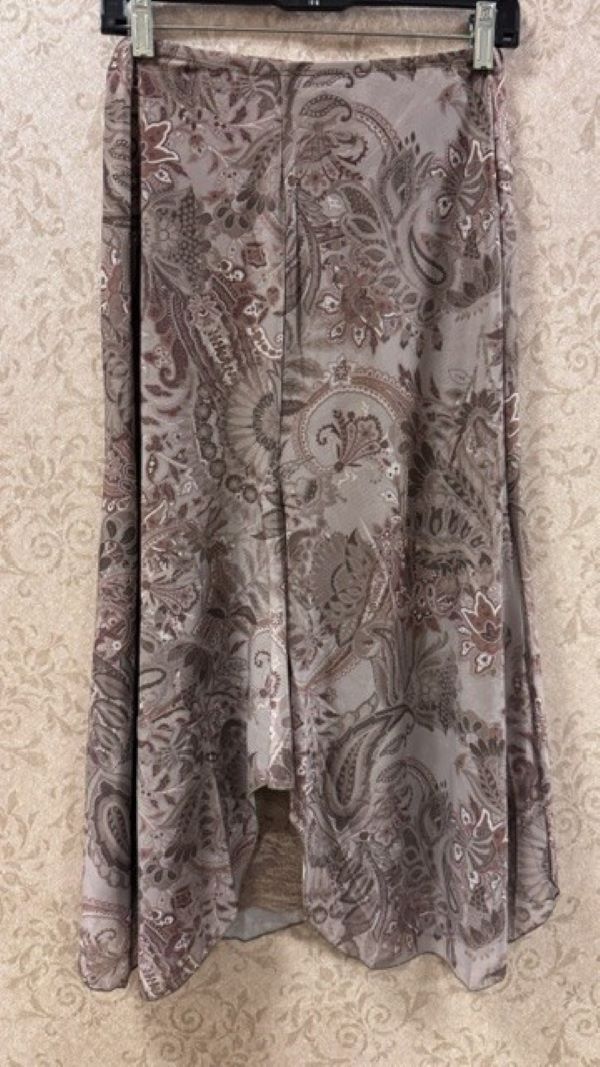 SKIRT - PAISLEY LACE TRIM