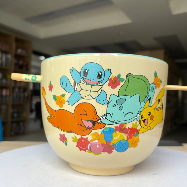 RAMEN BOWL - POKEMON FLORAL 20OZ
