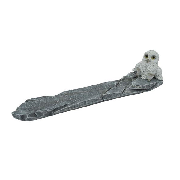INCENSE BURNER - SNOW OWL