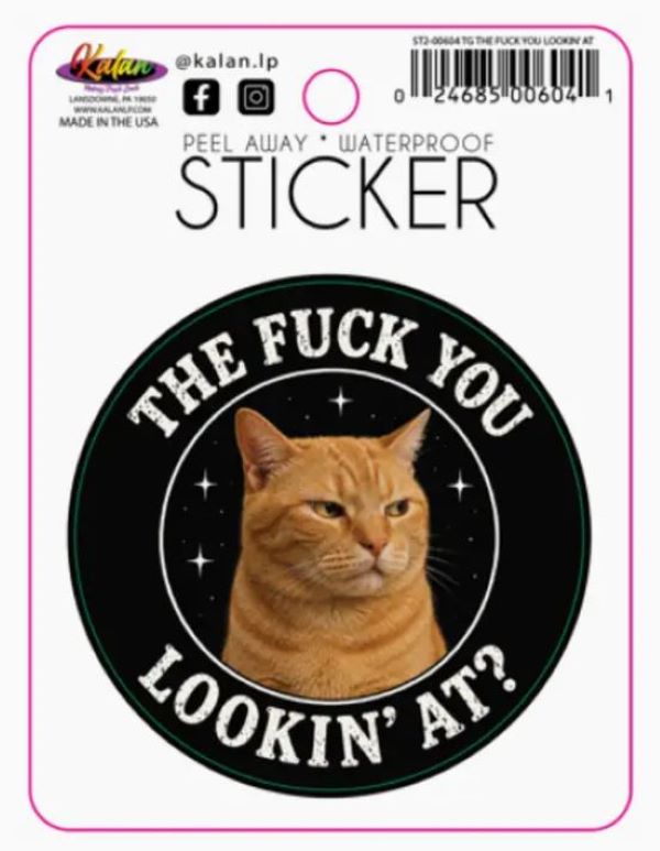 STICKER - THE Fuck YOU LOOKING AT