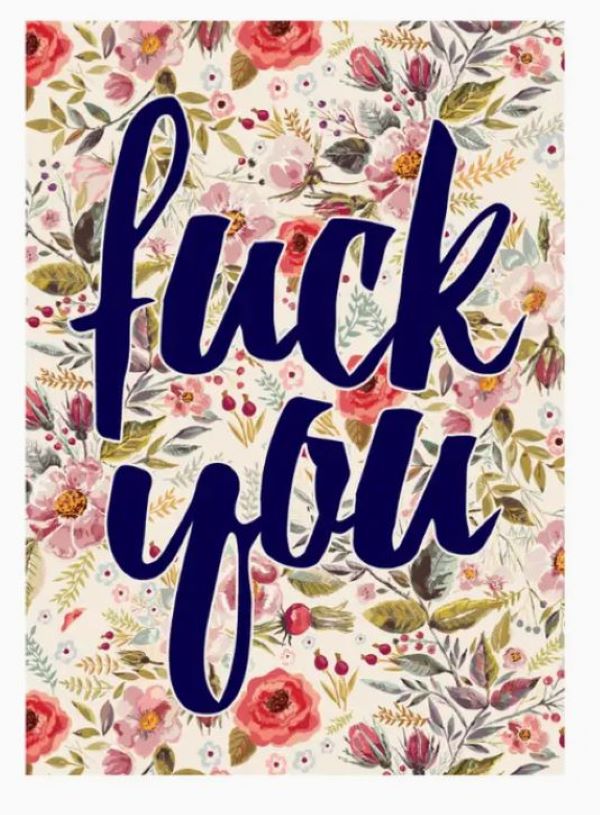 MAGNET - FUCK YOU FLORAL