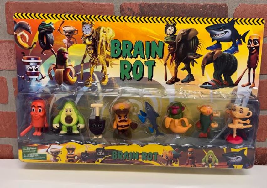 FIGURE - BRAIN ROT 8PC - 4INCH