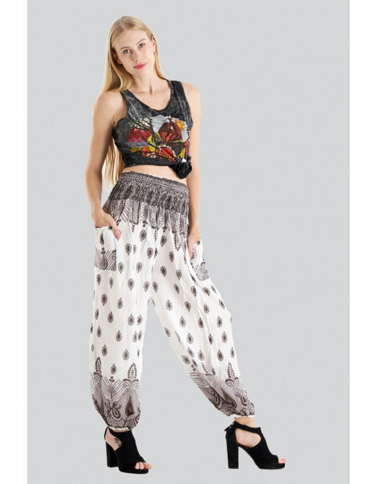 Harem Pants With Pockets-hotRAGS.com