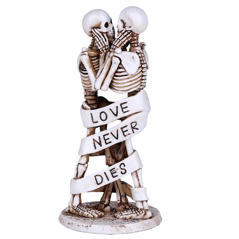 Statue - Skeleton Couple Love Never Dies-hotRAGS.com