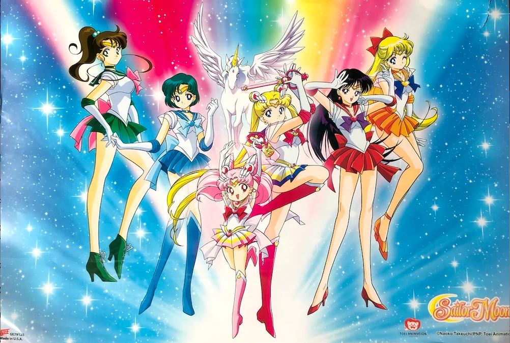 Poster Sailor Moon Rainbow + Unicorn-hotRAGS.com