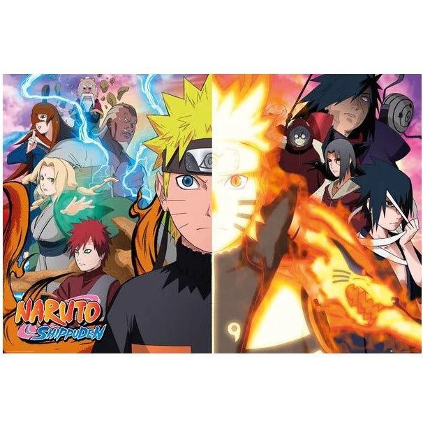 Naruto Shippuden Anime Main Characters Poster – My Hot Posters