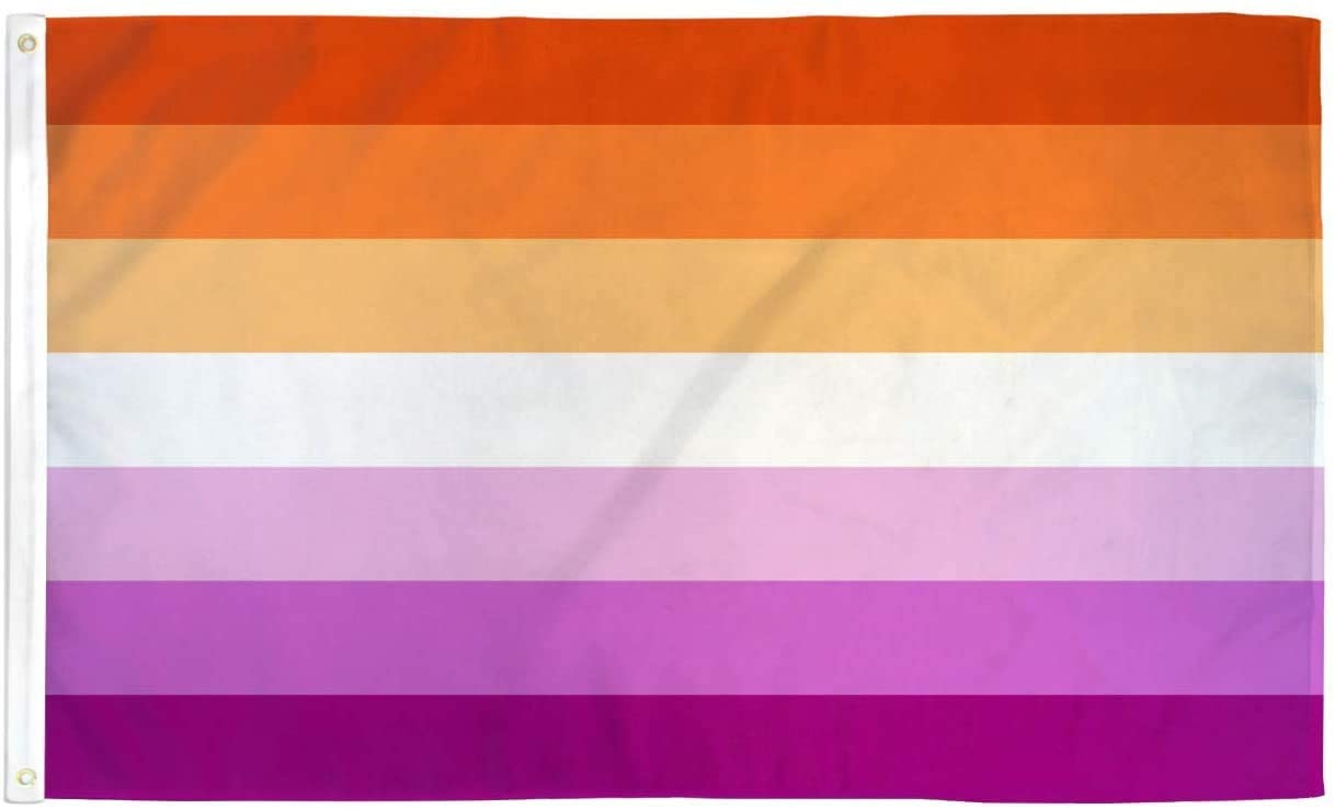 Flag - Lesbian Sunset-hotRAGS.com