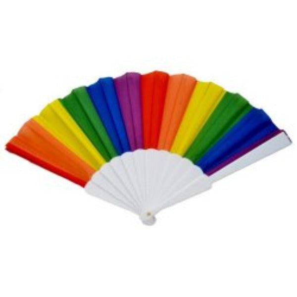 Fan - Rainbow Vertical - Gay Pride Rainbow-hotRAGS.com