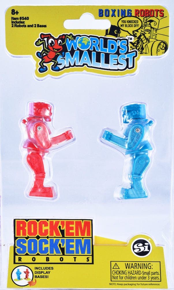 Toy World's Smallest Rock 'em Sock 'em Robots-hotRAGS.com