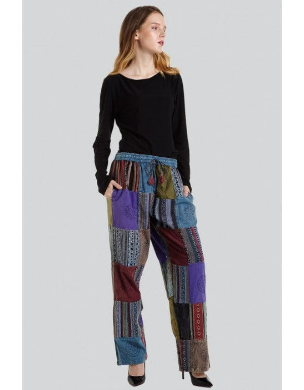 Pant - Patch Work - Unique-hotRAGS.com
