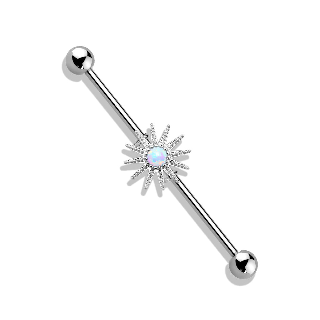 Barbell Industrial Sun Silver-hotRAGS.com