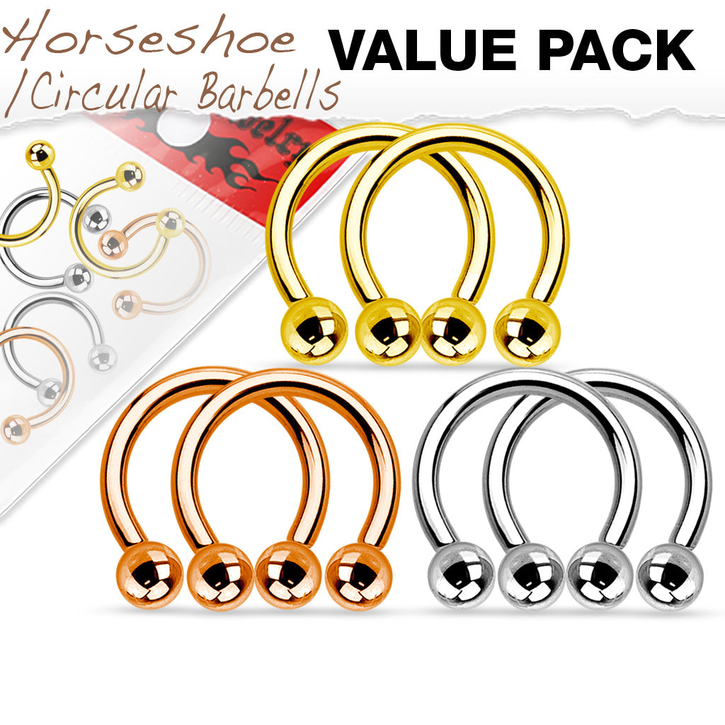 Horseshoe - 3pair 16g - Value Pack-hotRAGS.com