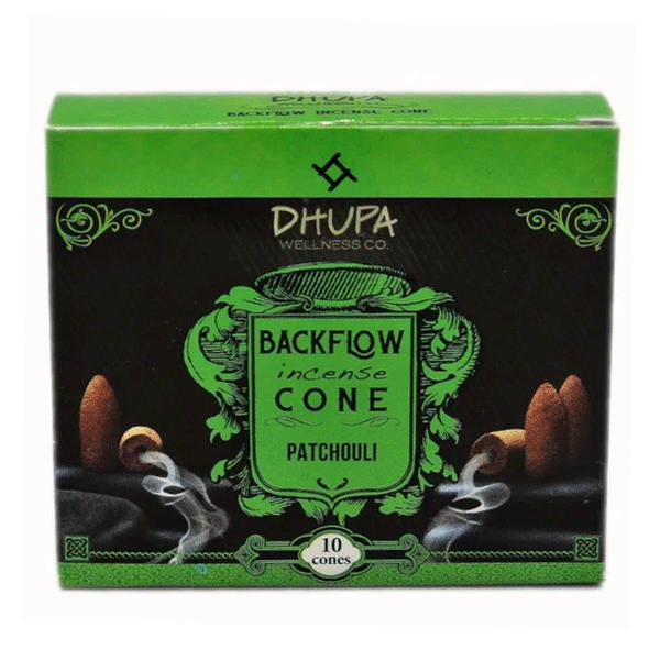 Cones - Backflow Incense Cone - Patchouli Pack Of 10-hotRAGS.com