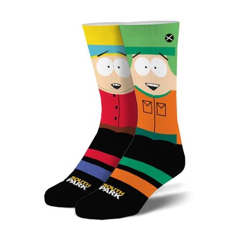 Socks - South Park Gang Unisex Crew Socks-hotRAGS.com
