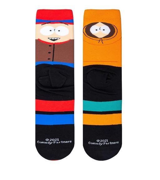 Socks - South Park Gang Unisex Crew Socks-hotRAGS.com