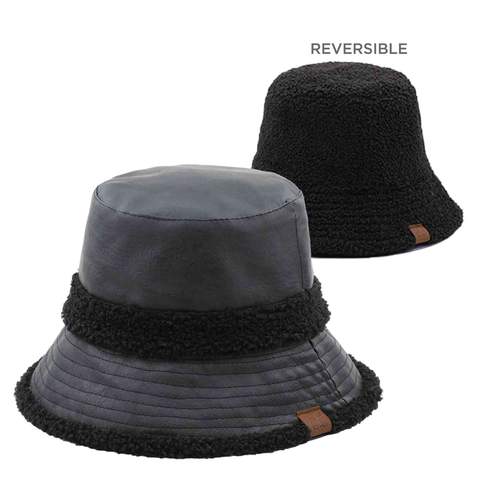 Hat Cc Bucket Black Reversible-hotRAGS.com